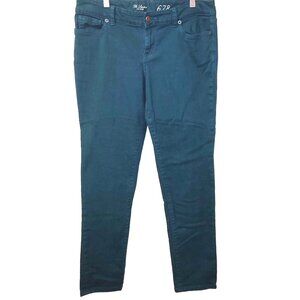 Women's The Limited Denim 678 Skinny in Teal in Size 10